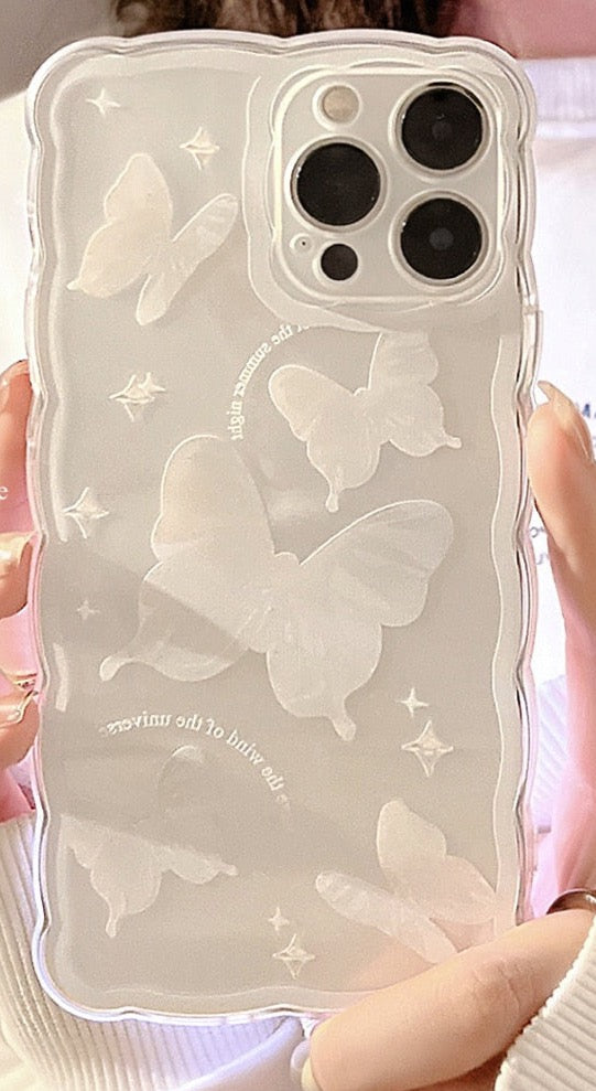 Wavy Butterfly Case Iphone